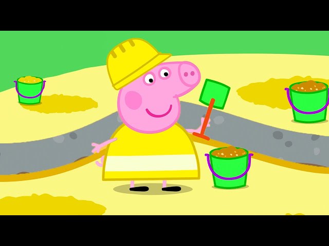 Peppa Builds A Road! 🚧 | Peppa Pig Tales Full Episodes