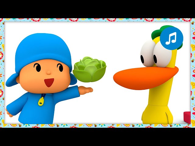 🥦 POCOYO SONGS: Yes Yes Vegetables! | Pocoyo 🇺🇸 English - Official Channel | Singalong for Kids