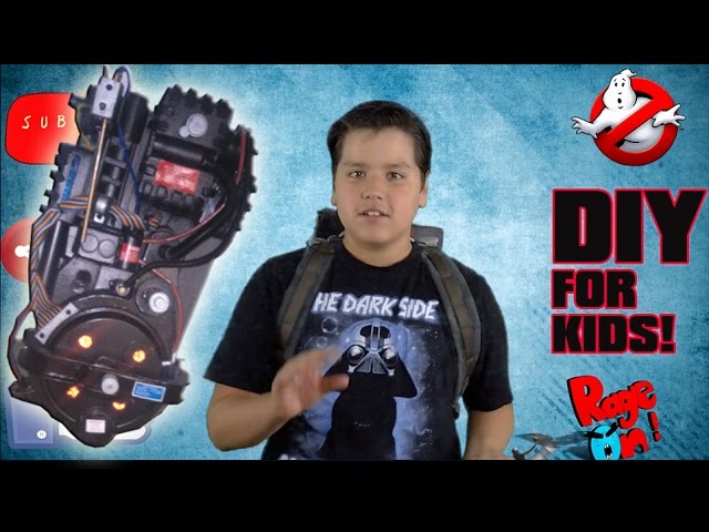 DIY How to make your own Ghostbusters Proton Pack for CHEAP Home made Cazafantasmas barato