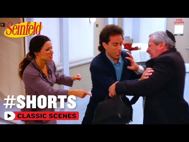 Jerry Gets Into A Fight With The Mohel | #Shorts | The Bris | Seinfeld