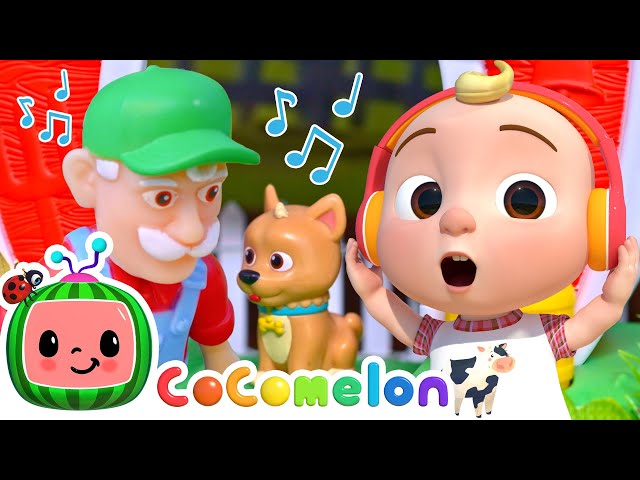Old MacDonald Had a Farm! Play with JJ and Toys! | CoComelon Toy Play | Nursery Rhymes & Kids Songs