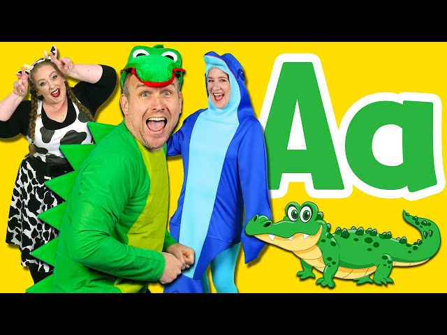 Animal Phonics Song 🐊 Learn the ABCs - Kids Alphabet Songs