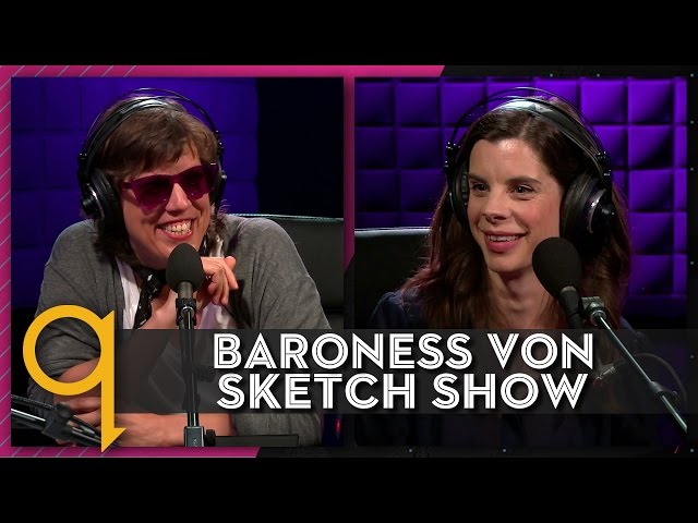 Baroness Von Sketch Show in studio q