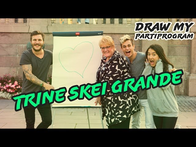 Draw My Political Program - Trine Skei Grande