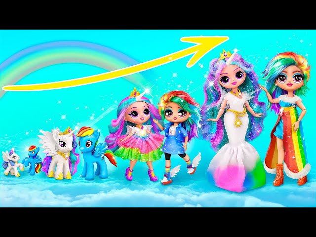 Adventures of Rainbow Dash / 32 Unicorn DIYs for LOL OMG