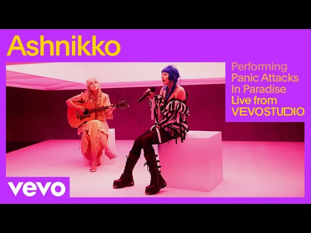 Ashnikko - Panic Attacks In Paradise (Live) | Vevo Studio Performance