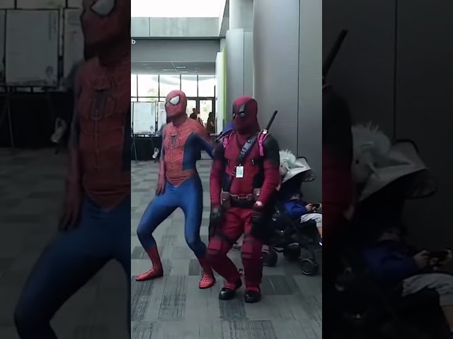 Favorite video rn😭#spiderman #deadpool
