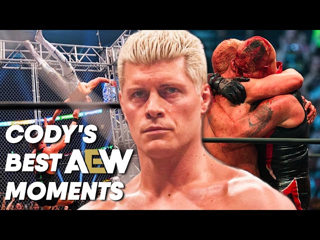10 Best Cody Rhodes Moments In AEW | partsFUNknown