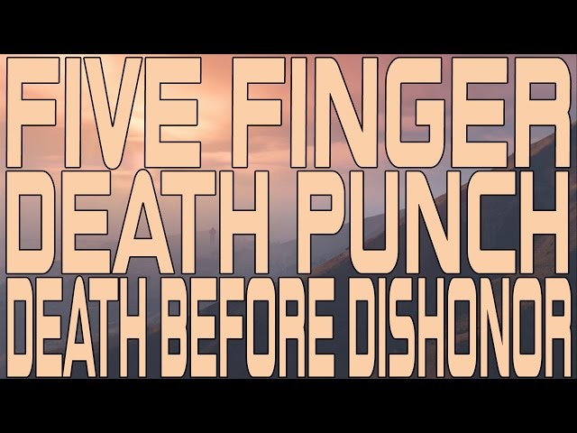 Five Finger Death Punch - Death Before Dishonor (Instrumental Cover)