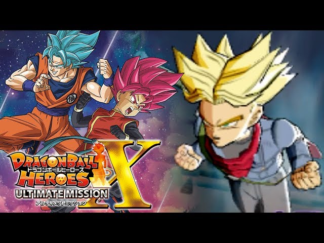 WAS THAT SUPER SAIYAN RAGE FUTURE TRUNKS!?! | Dragon Ball Heroes Ultimate Mission X Gameplay!