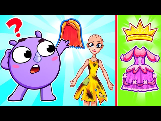 Makeover For a Doll Song 👧🏼 Funny Kids Songs 😻🐨🐰🦁 by Baby Zoo Karaoke