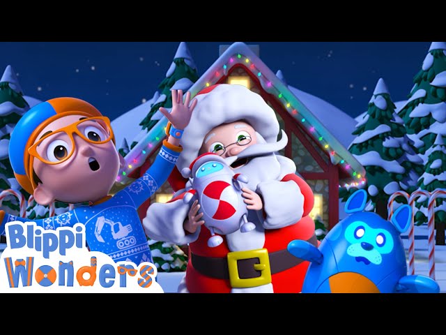 Blippi Saves Christmas! | Blippi Wonders Educational Cartoons for Kids