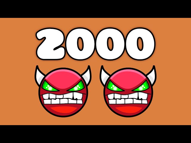 2000 Demons | Geometry dash 2.11