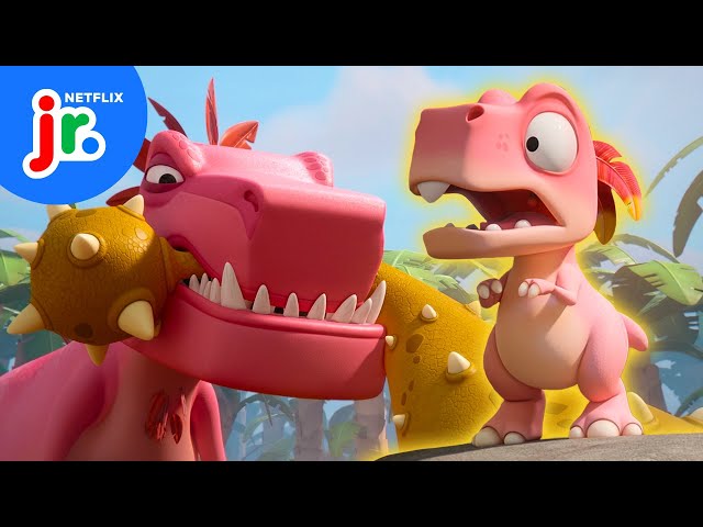 Hungry, HUNGRY Dinosaurs! 🦖 Bad Dinosaurs Teaser Clip | Netflix Jr
