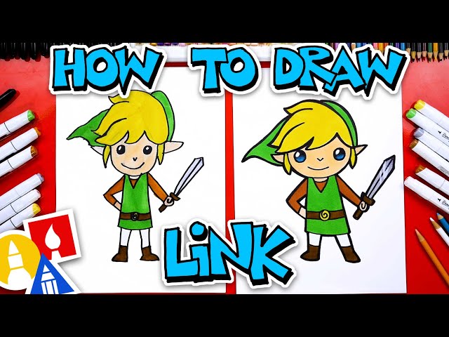 How To Draw Link From Zelda