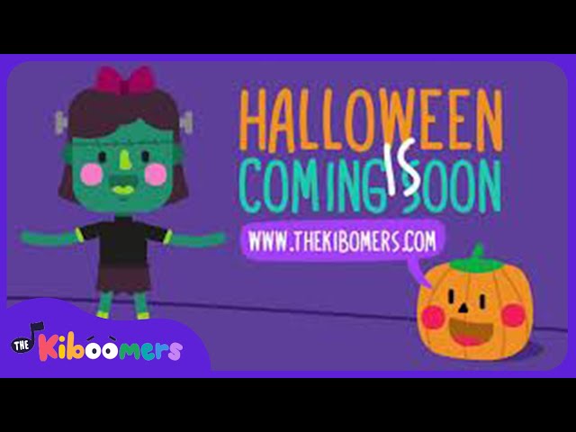 Halloween is Coming Soon  |  The Kiboomers Preschool Songs & Circle Time Halloween Song