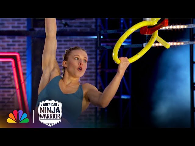 Watch Supermom Go BEAST MODE on the Course | American Ninja Warrior | NBC