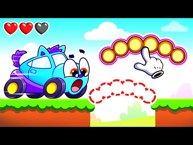 Baby Cars are Building a New Bridge! Kids Songs and Nursery Rhymes