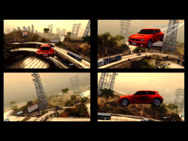 Burnout Revenge: Crash - Car Wars [multi angle]