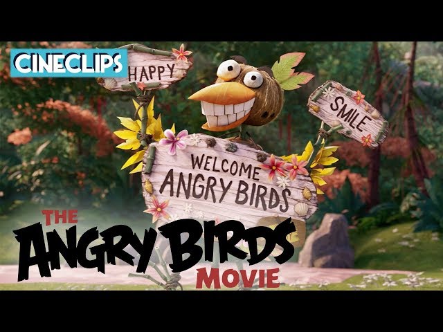 Red Vs. The Angry Bird Sign | The Angry Birds Movie | CineClips