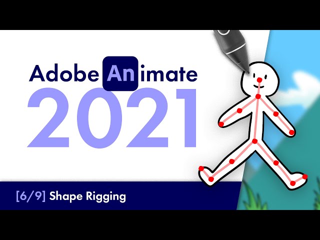 Adobe Animate 2021: Shape Rigging [#6] | Beginners Tutorial