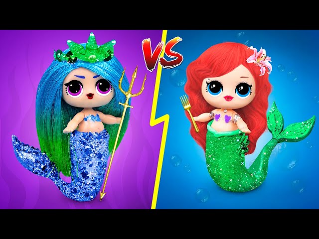 12 DIY Good Mermaid vs Bad Mermaid Ideas
