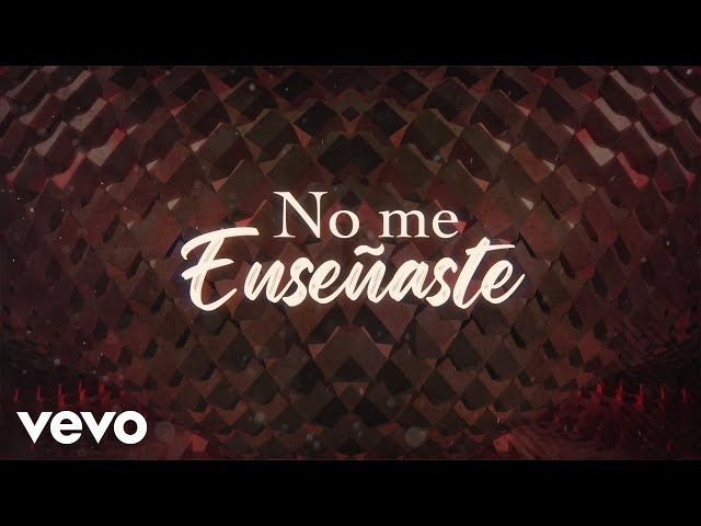 Nathan Galante - No Me Enseñaste (LETRA)