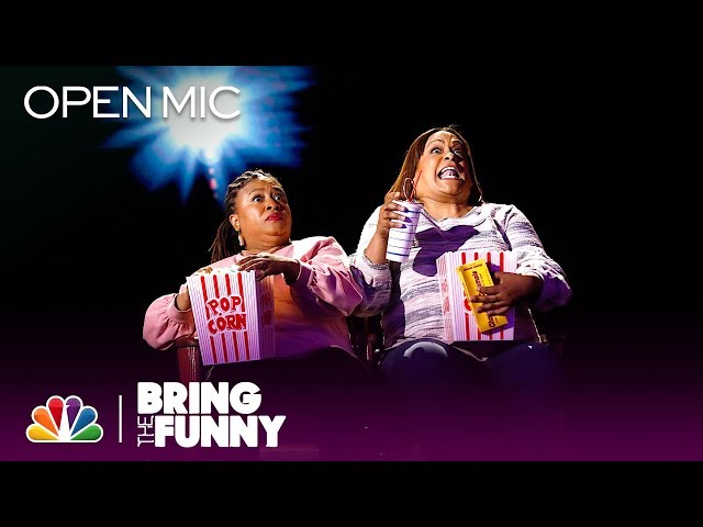 Comedy Duo Frangela Performs Their "Movie-Goers" Sketch - Bring The Funny (Open Mic)