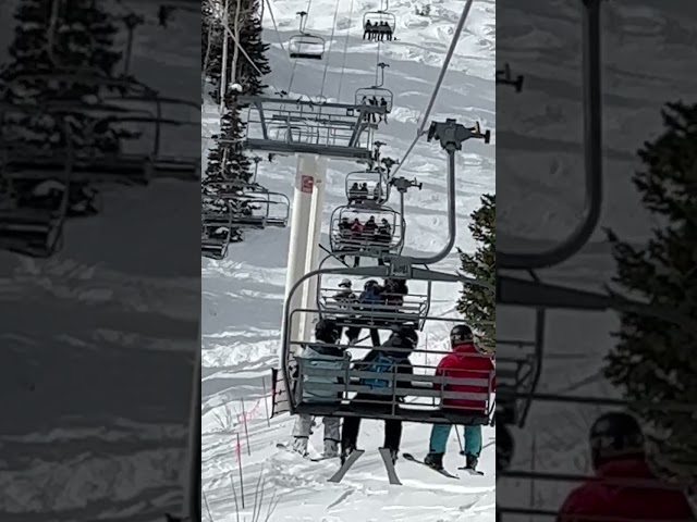 Chairlift Fist Fight Caught on Video