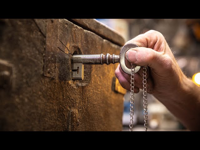 Adam Savage Makes a Lock From Scratch!