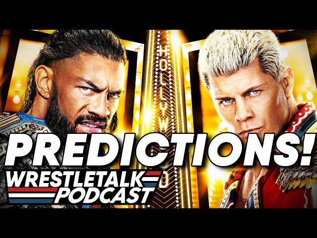 WWE WrestleMania 39 Predictions! | WrestleTalk Podcast