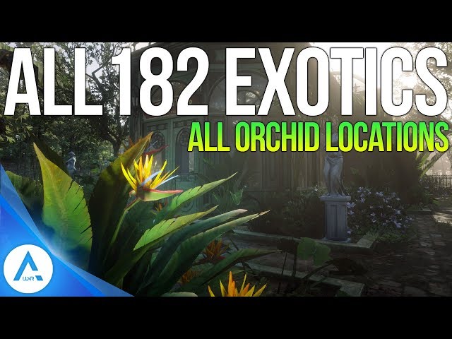 All 182 Exotic Item locations: All Orchids, Eggs & Birds - Red Dead Redemption 2