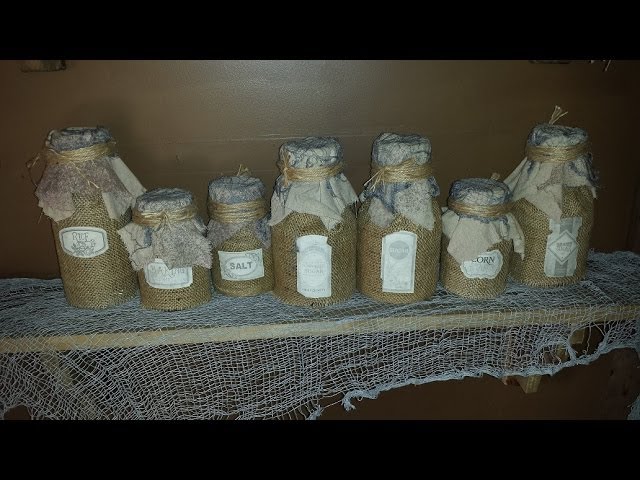 DIY Jar Decorating Idea | Craft Halloween Mason Jars | Spooky Witch Potion Bottles