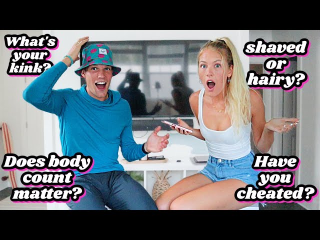 ASKING MY BOYFRIEND **JUICY** QUESTIONS!