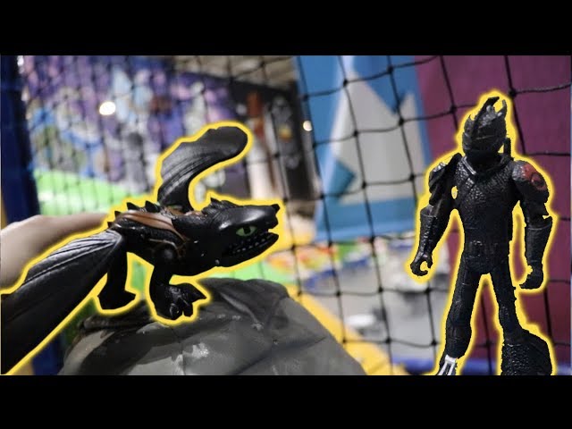Hiccup & Toothless in the Softplay - Toy Adventures Ep 10 | WWTV