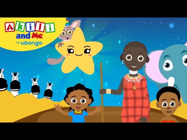 Twinkle Twinkle Little Star! | Nursery Rhymes from Akili and Me | Learning videos for toddlers