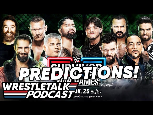 WWE Survivor Series 2023 Predictions! | WrestleTalk Podcast