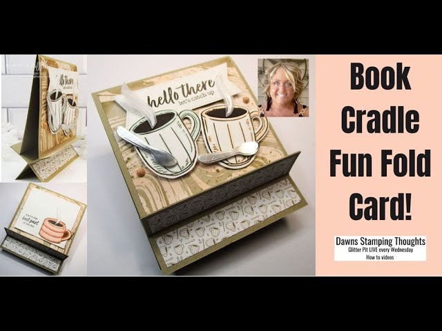 Book  Cradle  Fun  Fold  Card