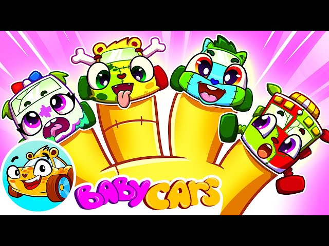 Zombie Cars Finger Family Song 🧟 🚓 Funny Kids Songs and Nursery Rhymes by Baby Cars