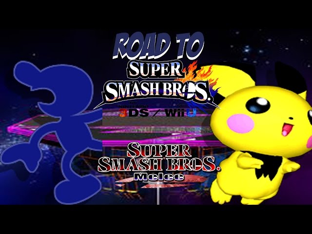 Road to Super Smash Bros. for Wii U and 3DS! [Melee: Mr. Game and Watch vs. Pichu]