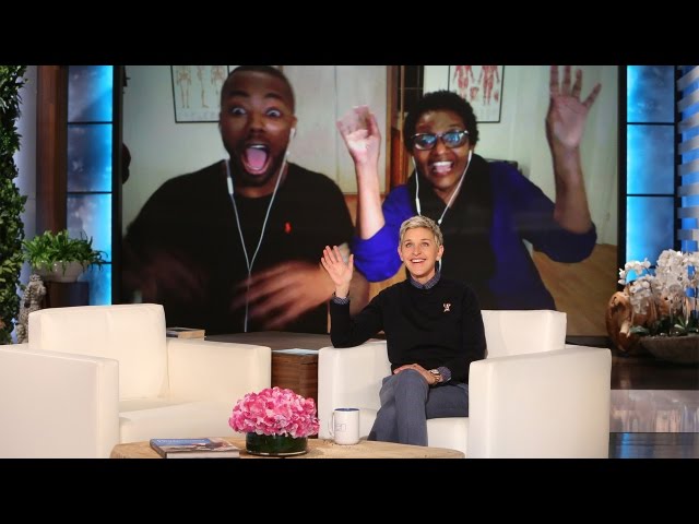 Ellen's Surprise for an Inspiring Mother and Son