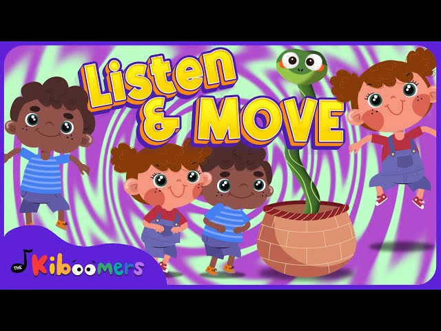 Listen and Move Learning Game for Kids - The Kiboomers - Fun Action Song for Preschoolers