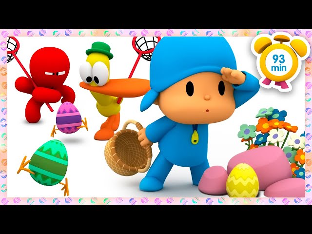 🔍POCOYO ENGLISH -Searching For Treasures At Easter 93 min Full Episodes |VIDEOS & CARTOONS for KIDS