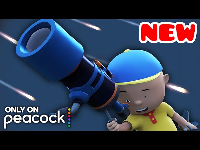 Space Adventure | Caillou Cartoon | New on Peacock