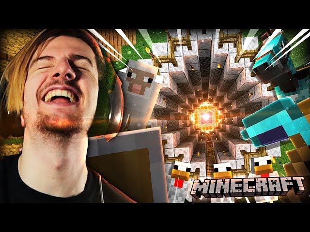 SO I UPGRADED THE NUGGET CAVE (& Built a farm) | Minecraft