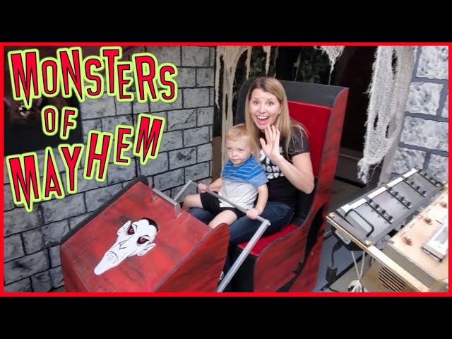 DIY Dark Ride - Backyard Haunted Attraction - Coble Haunters Monsters Of Mayhem