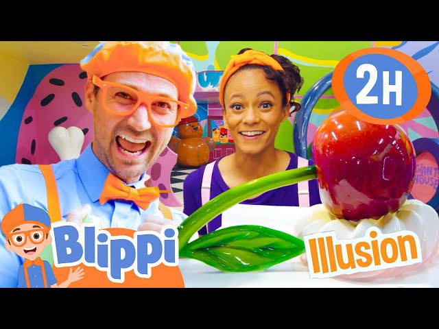 Blippi and Meekah Discover a World of Illusions | BEST OF BLIPPI TOYS | Educational Videos for Kids
