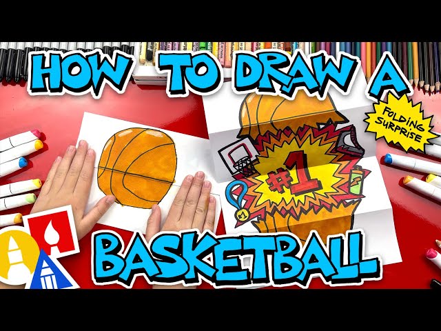 How To Draw A Basketball Folding Surprise