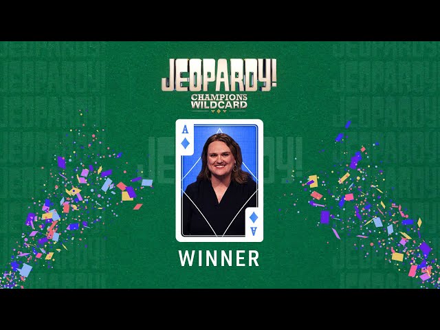 Diamonds Winner | Champions Wildcard | JEOPARDY!
