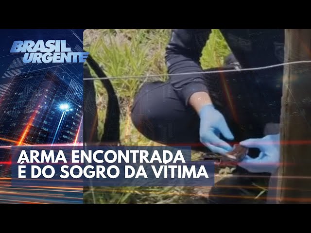 Polícia encontra arma que pode ter sido usada no crime | Brasil Urgente